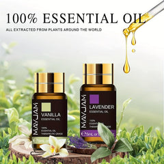 35pcs 5ml Essential Oil Gift Set for Diffusers Massage DIY Soap Candle Making