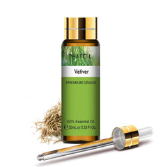 10ml Vetiver Essential Oil for Aromatherapy & Skin Care