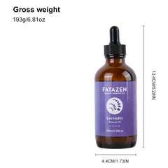 Organic Lavender Massage Oil - Natural Aromatherapy Essential Oil for Skin Care