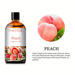 100ml Peach Fragrance Essential Oil for Diffusers and Humidifiers