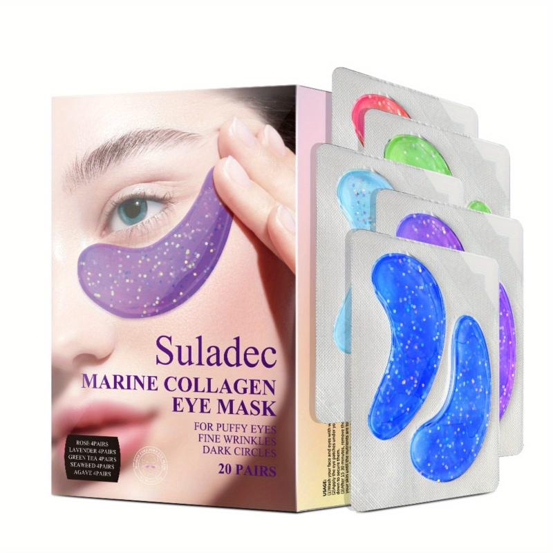 20 Pairs Collagen Under Eye Patches Eye Mask Dark Circles