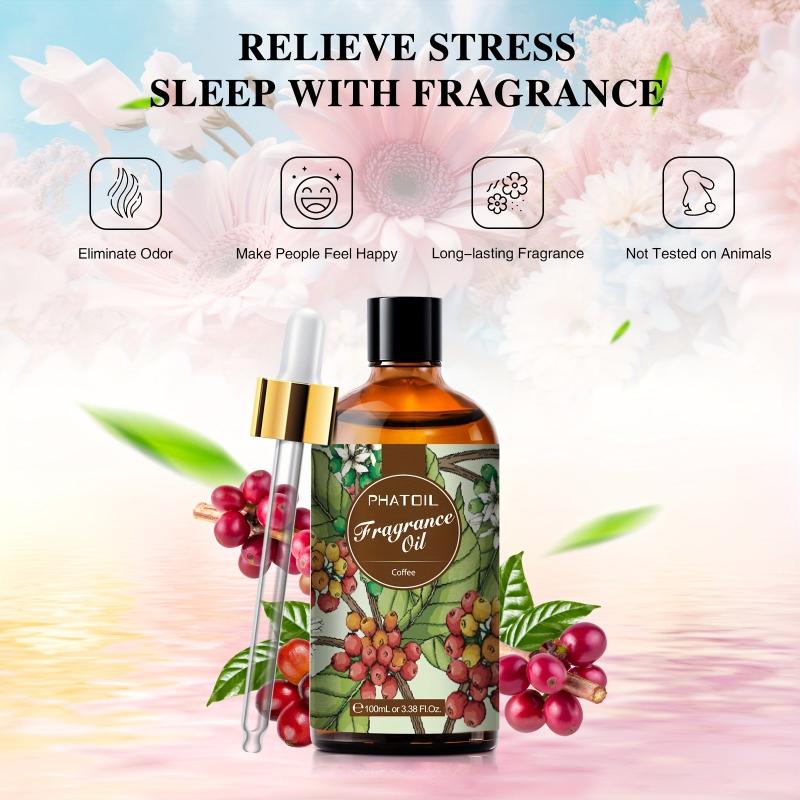 100ml Coffee Fragrance Essential Oil for Diffusers & Humidifiers