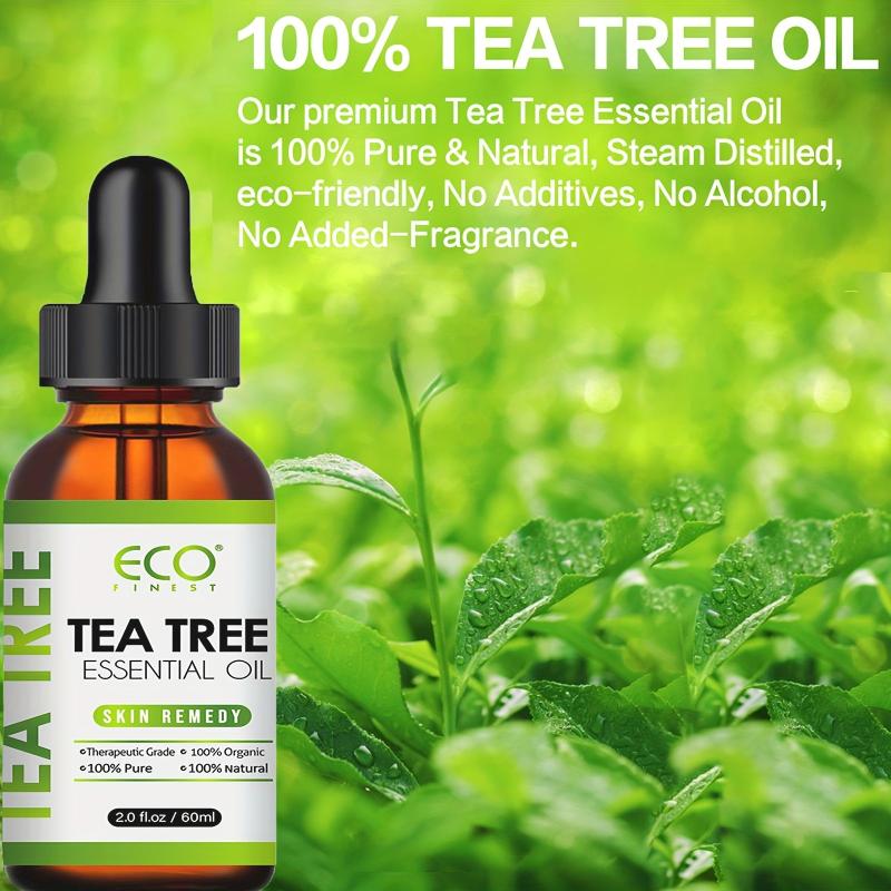 100% Natural Tea Tree Essential Oil Body Massage Unisex