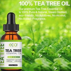 100% Natural Tea Tree Essential Oil Body Massage Unisex