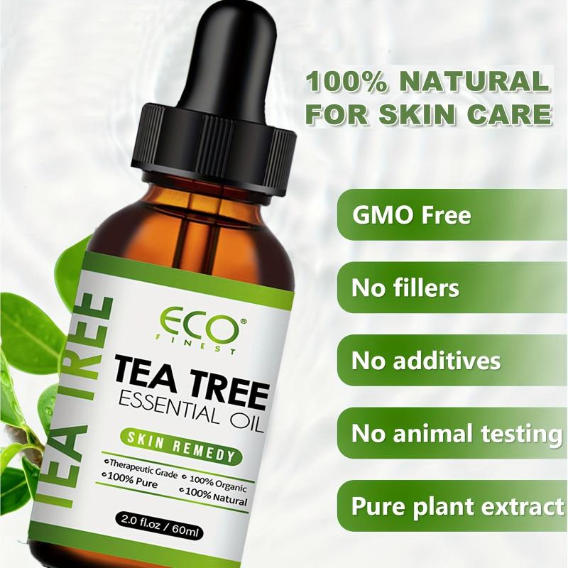 100% Natural Tea Tree Essential Oil Body Massage Unisex