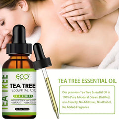 100% Natural Tea Tree Essential Oil Body Massage Unisex