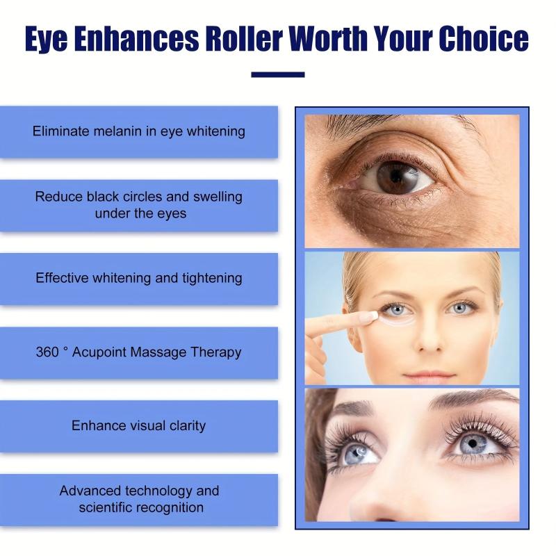 15ml Eye Care Roller Eye Essence Eye Cream Reduces Dark Circles & Pigments