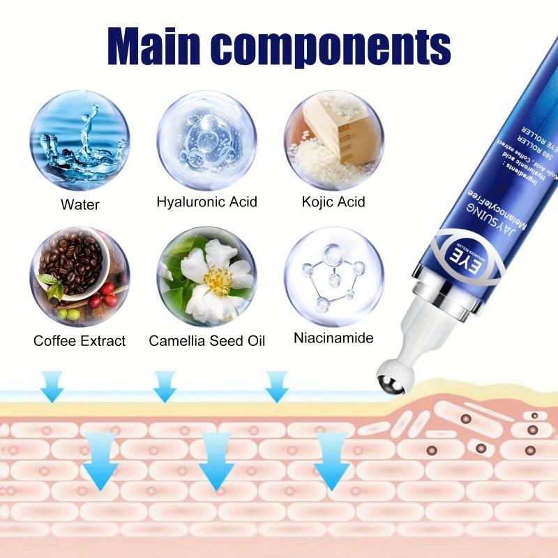 15ml Eye Care Roller Eye Essence Eye Cream Reduces Dark Circles & Pigments