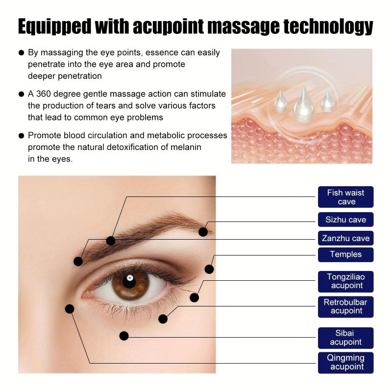 15ml Eye Care Roller Eye Essence Eye Cream Reduces Dark Circles & Pigments