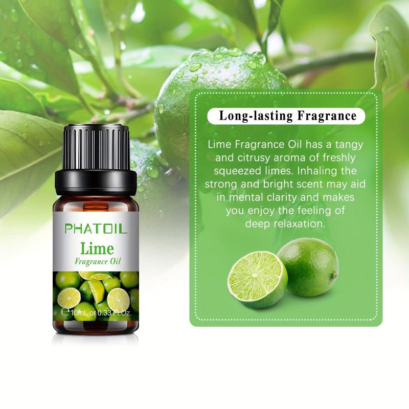 10ml Lime Essential Oil for Diffusers - Aromatherapy Relaxation