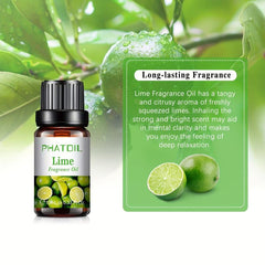 10ml Lime Essential Oil for Diffusers - Aromatherapy Relaxation