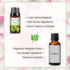 10ml Lime Essential Oil for Diffusers - Aromatherapy Relaxation