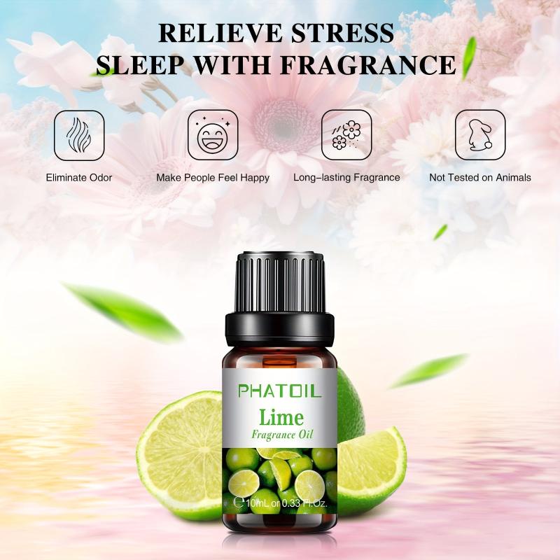 10ml Lime Essential Oil for Diffusers - Aromatherapy Relaxation