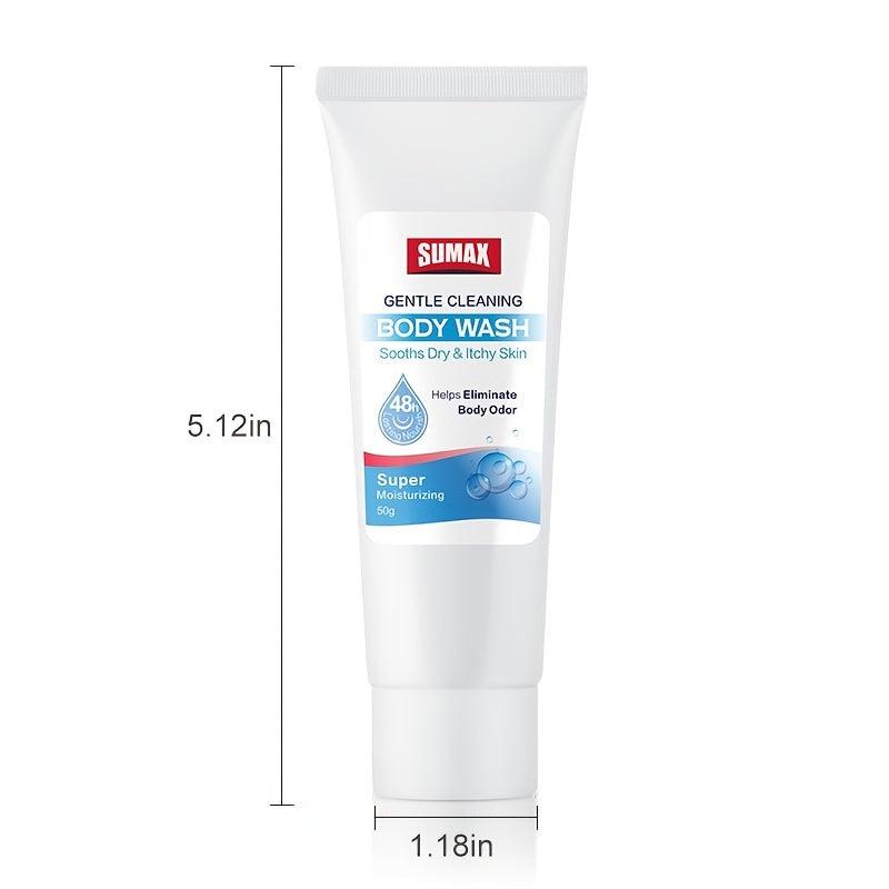 Nourishing Body Wash for Dry Skin, 48h Hydration, Odor Elimination