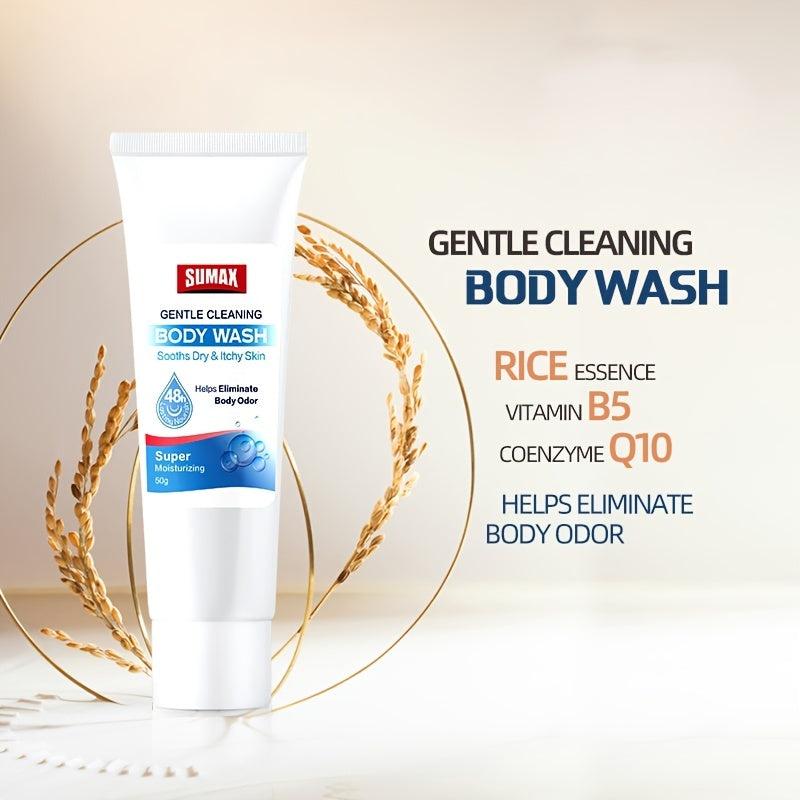 Nourishing Body Wash for Dry Skin, 48h Hydration, Odor Elimination