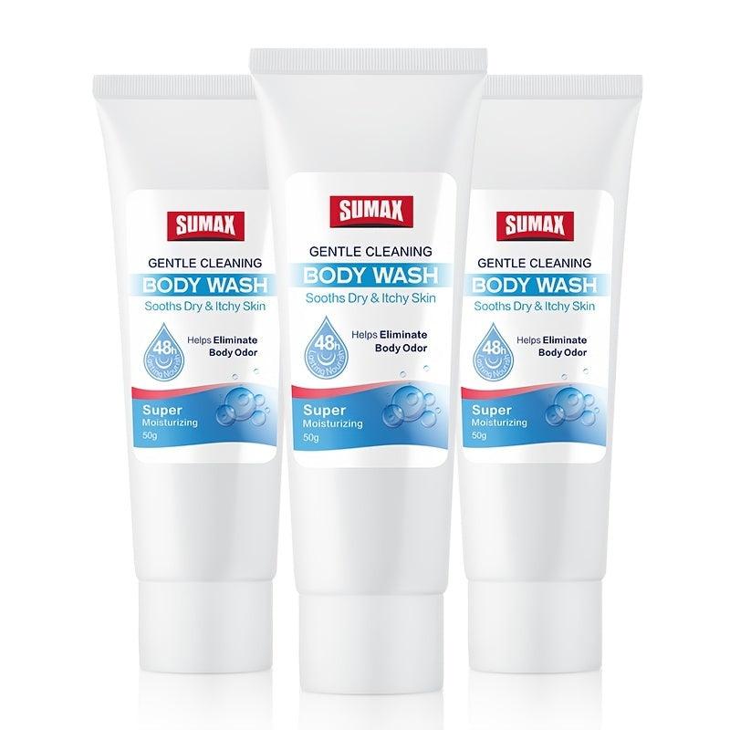 Nourishing Body Wash for Dry Skin, 48h Hydration, Odor Elimination