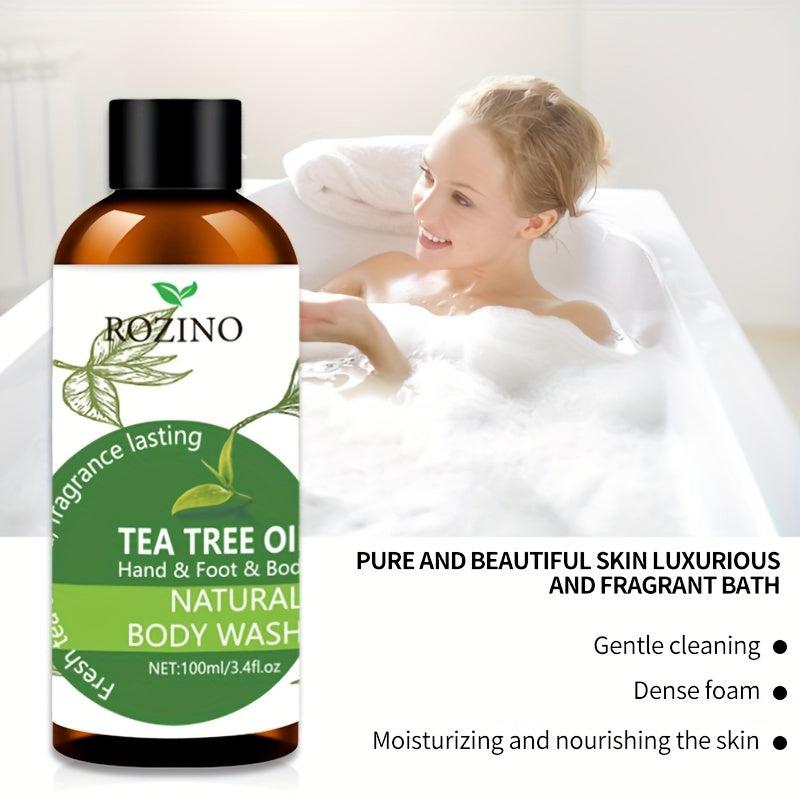 Tea Tree Body Wash 100ml Moisturize Skin Refreshing Fragrance