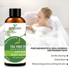 Tea Tree Body Wash 100ml Moisturize Skin Refreshing Fragrance