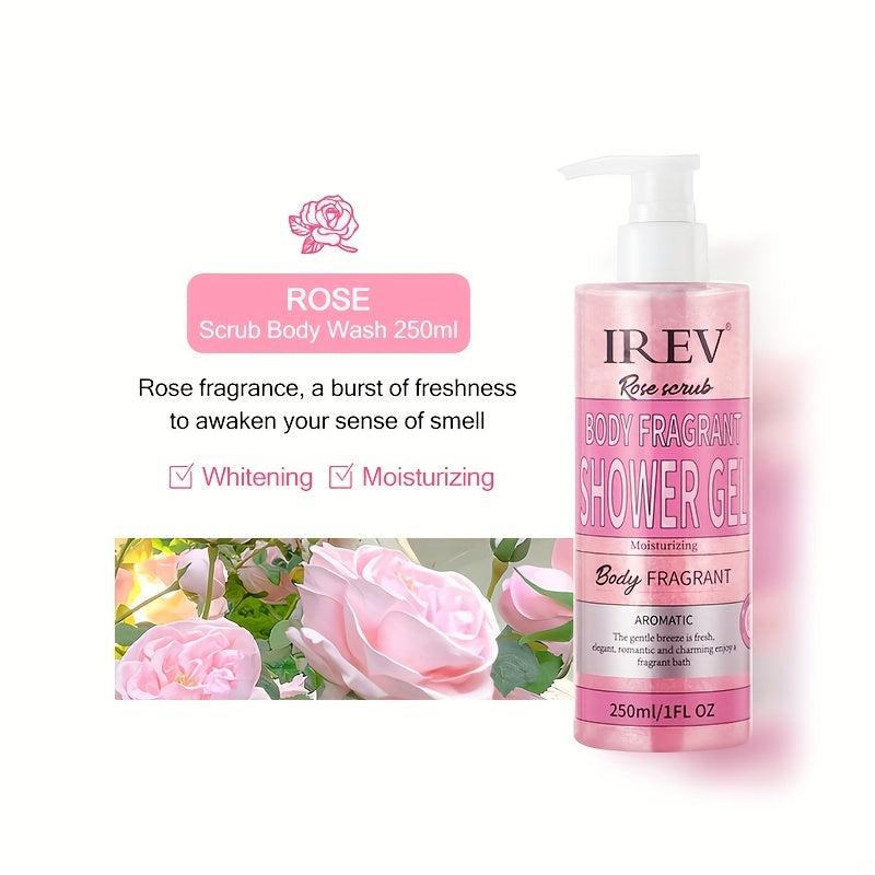 Moisturizing Body Wash Scrub for Exfoliating & Cleansing