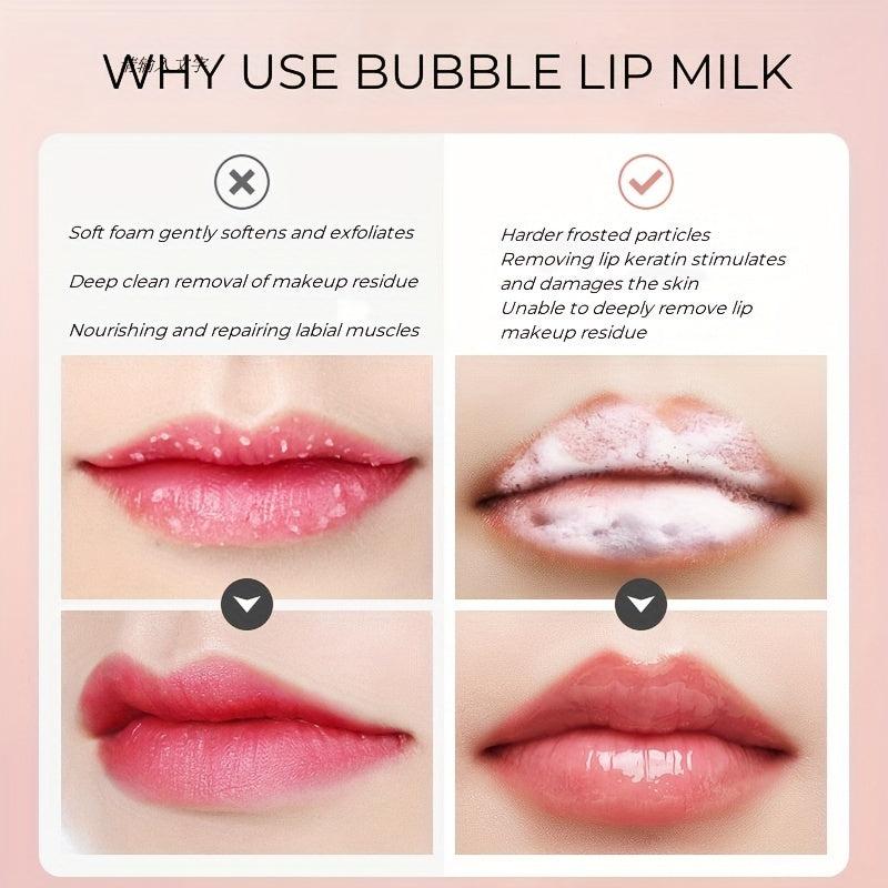 Bubble Lip Lotion Lip Scrub and Exfoliating Hydrating Lip Care
