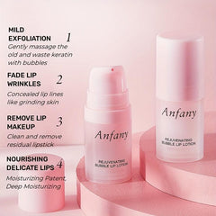 Bubble Lip Lotion Lip Scrub and Exfoliating Hydrating Lip Care