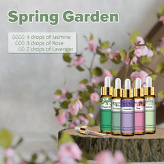 9pc 10ml Essential Oil Set - Aromatherapy for Diffusers & Humidifiers
