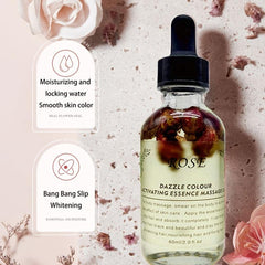 60ml Rose Essential Massage Spa Relaxing Skin Care Moisturizing