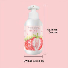 300g Strawberry Moisture Body Lotion - Nourishing Hydrating Fruity Fragrance