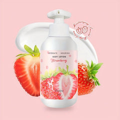300g Strawberry Moisture Body Lotion - Nourishing Hydrating Fruity Fragrance