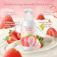 300g Strawberry Moisture Body Lotion - Nourishing Hydrating Fruity Fragrance