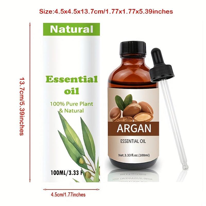 3.33oz Argan Essential Body Massage Oil Hydrating