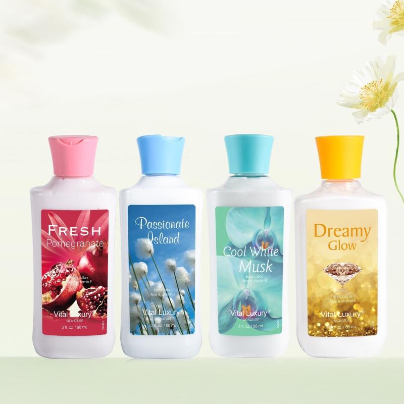 88ml Scented Body Lotion for All Skin Types, 24-Hour Moisturizing Cream