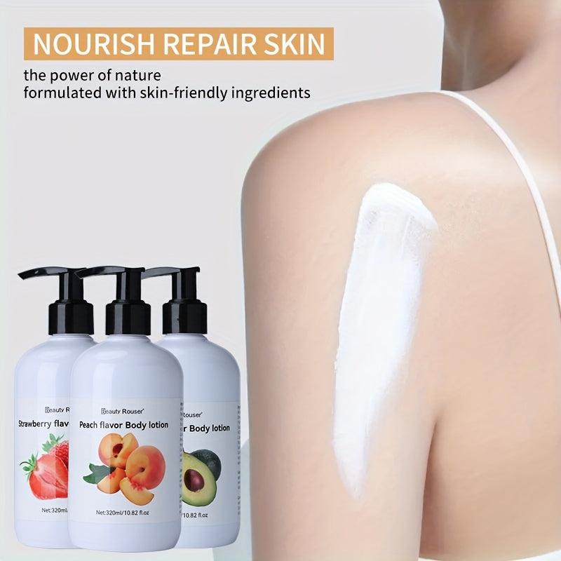 320ml Fruit Fragrance Body Lotion - Moisturize and Improve Skin