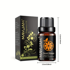 Sweet Orange Fragrance Essential Oil 10ml - Home Spa Aromatherapy Relaxation
