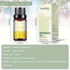 10ml Lemon Fragrance Essential Oil for Diffusers and Humidifiers