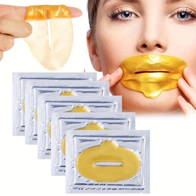 5pcs Collagen Nourishing Lip Mask Moisturize Lip Mask
