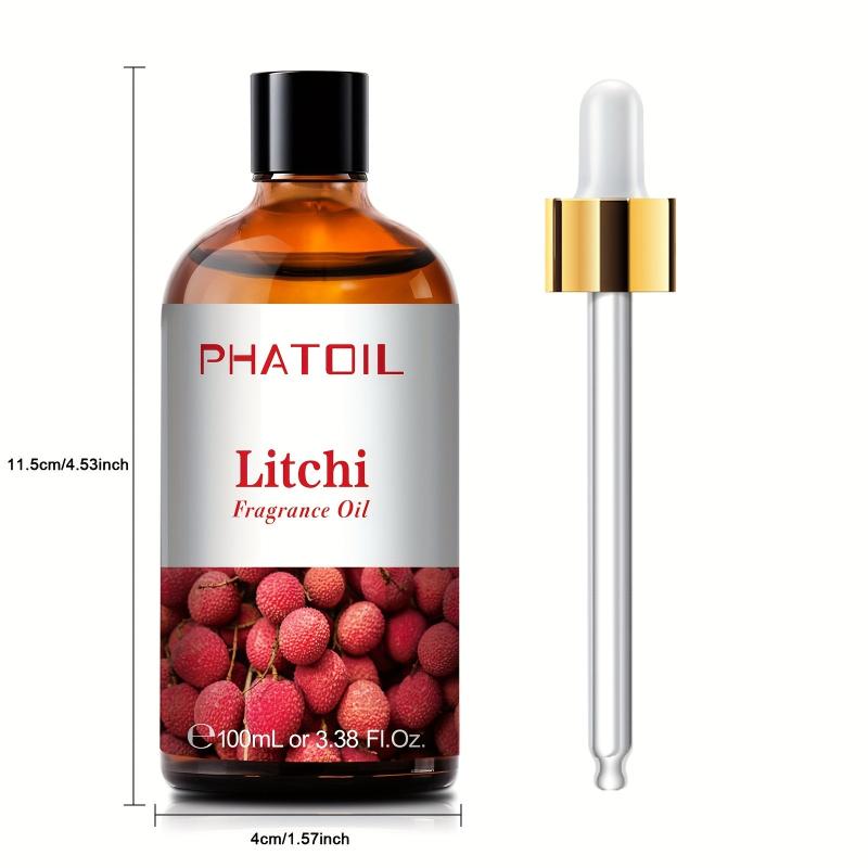 100ml Litchi Fragrance Essential Oil for Diffusers Humidifier Home Aromatherapy