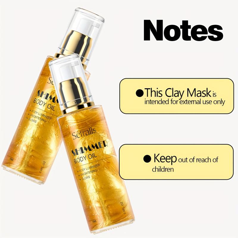 80ml High Gloss Glittering Body Makeup for Party