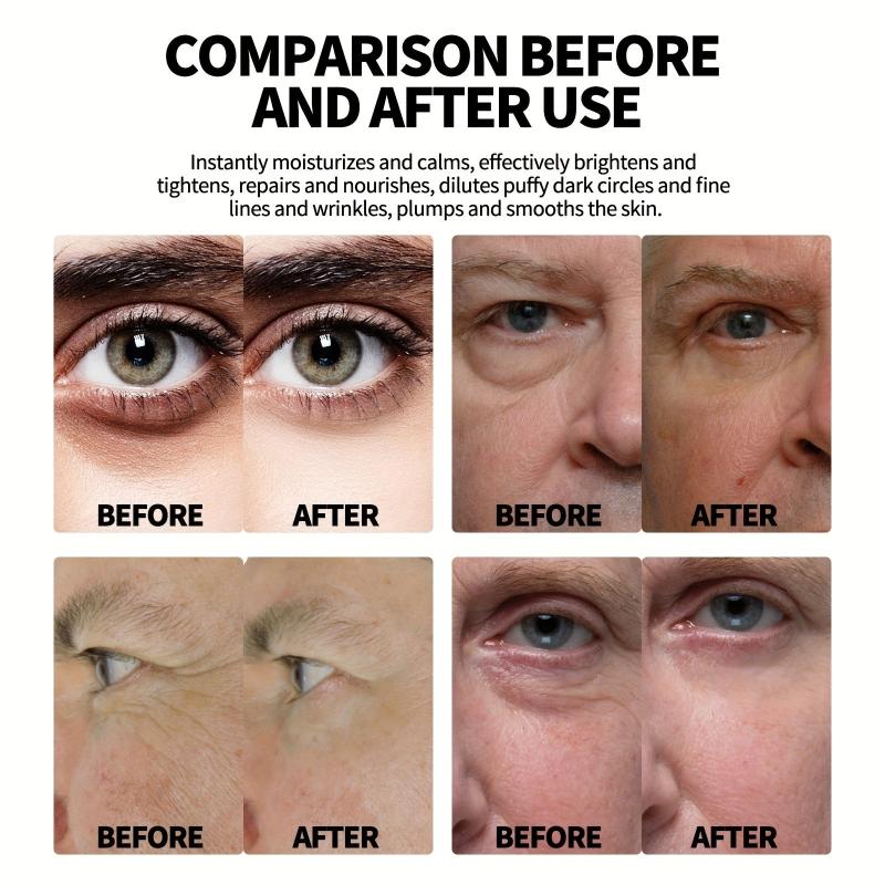 Men's Hydrating Eye Roller Stick for Fine Lines and Dark Circles
