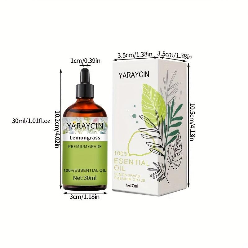 30ml Lemon Lemongrass Essential Water Soluble Essential Humidifier