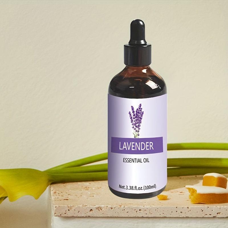 100ml Lavender Aromatherapy Essential Oil w/ Glass Dropper, Relaxation