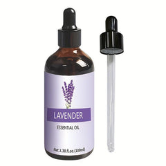 100ml Lavender Aromatherapy Essential Oil w/ Glass Dropper, Relaxation