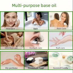 1PC 100ml Avocado 100 Organic Pure Natural For Face Nails Hair Body Eyelashes