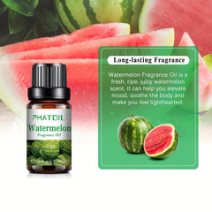 Watermelon Fragrance Essential Oil 10ml - Aromatherapy for Home, Diffusers, Bath