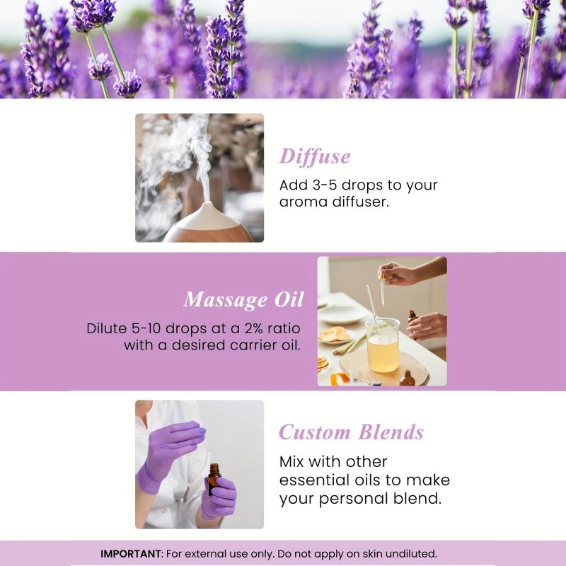 100% Natural Lavender Body Massage Oil