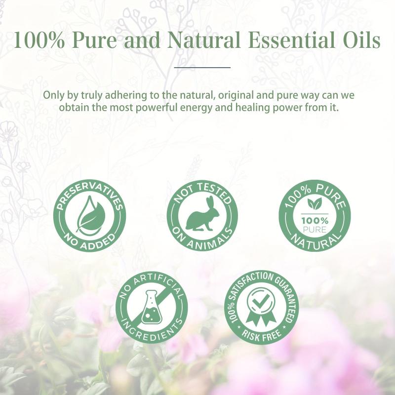 10ml Geranium Essential Oil 100% Pure Natural Aromatherapy Oil
