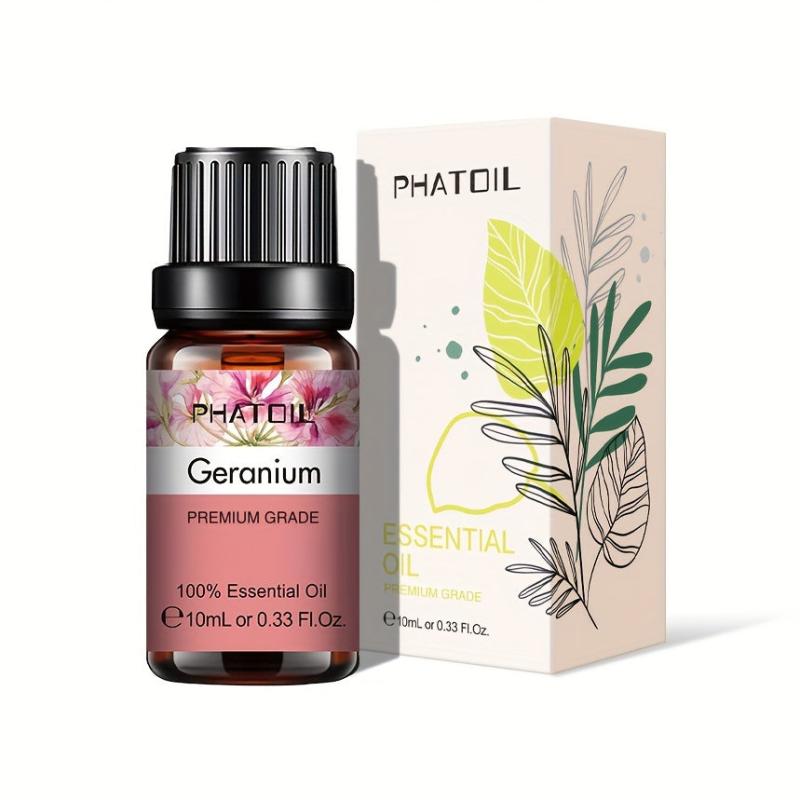 10ml Geranium Essential Oil 100% Pure Natural Aromatherapy Oil