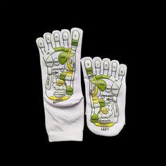Acupressure Reflexology Set Socks Gloves With Massage Tool