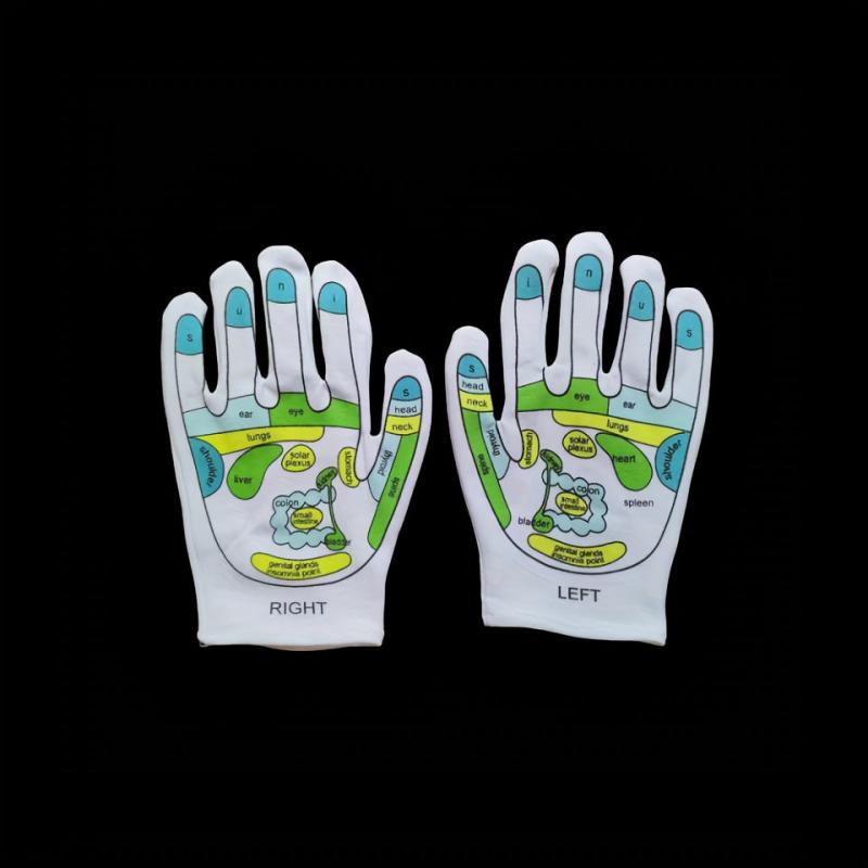 Acupressure Reflexology Set Socks Gloves With Massage Tool