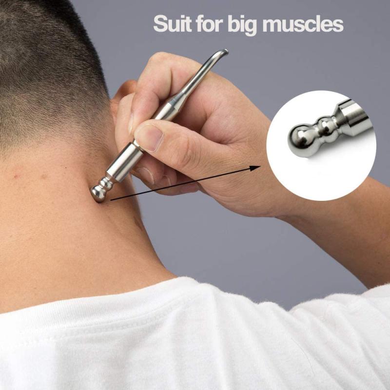 Acupuncture Pen Facial Reflexology Tools Stainless Steel Trigger Point Massager